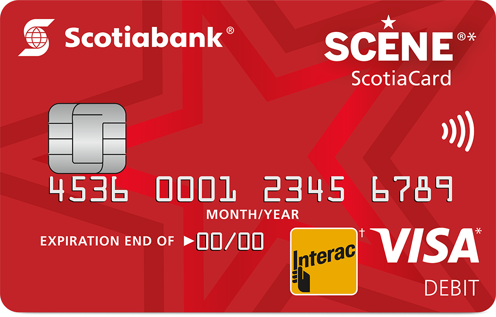 Scotia Scene Visa Debit card